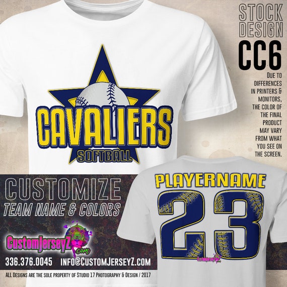 Custom Sports Shirt. Softball DRIFIT JERSEY. Men's