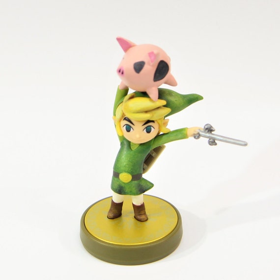 wind waker link and zelda amiibo