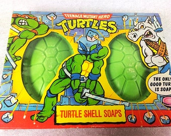 TMNT Soap - Teenage Mutant Ninja Turtles Soap - Hero Turtles - Vintage TMNT