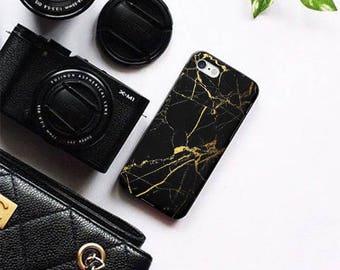 Black Marble iPhone 6 Case iPhone 6s Case iPhone 6 Plus 6s Plus iPhone 7 7 Plus iPhone 5 5s SE Case Samsung Galaxy S6 S6 Edge S7 S7 Edge