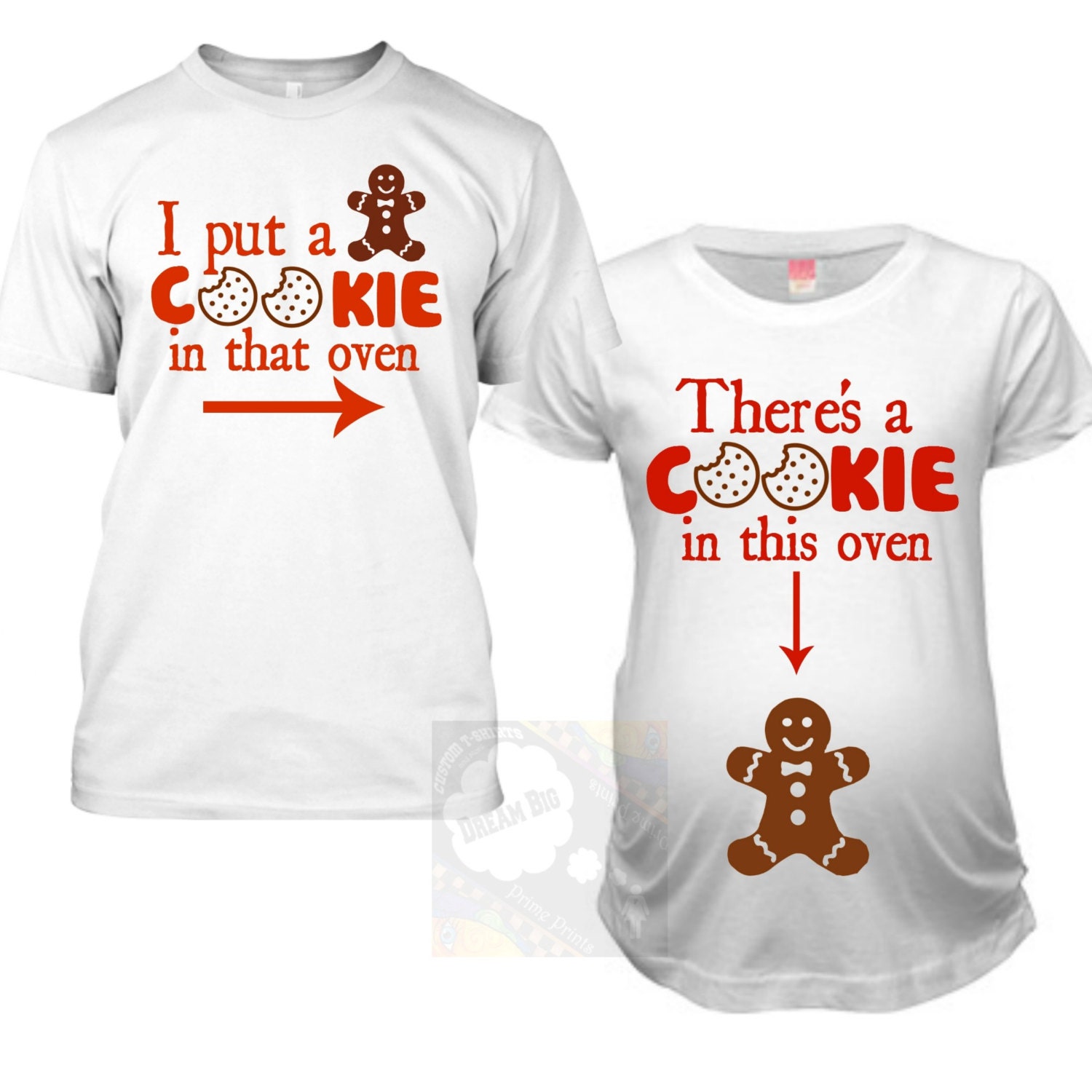 Matching Christmas Pregnancy Announcement Shirts Christmas