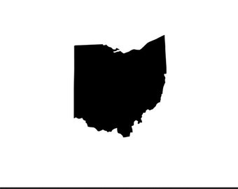 Download Ohio silhouette | Etsy
