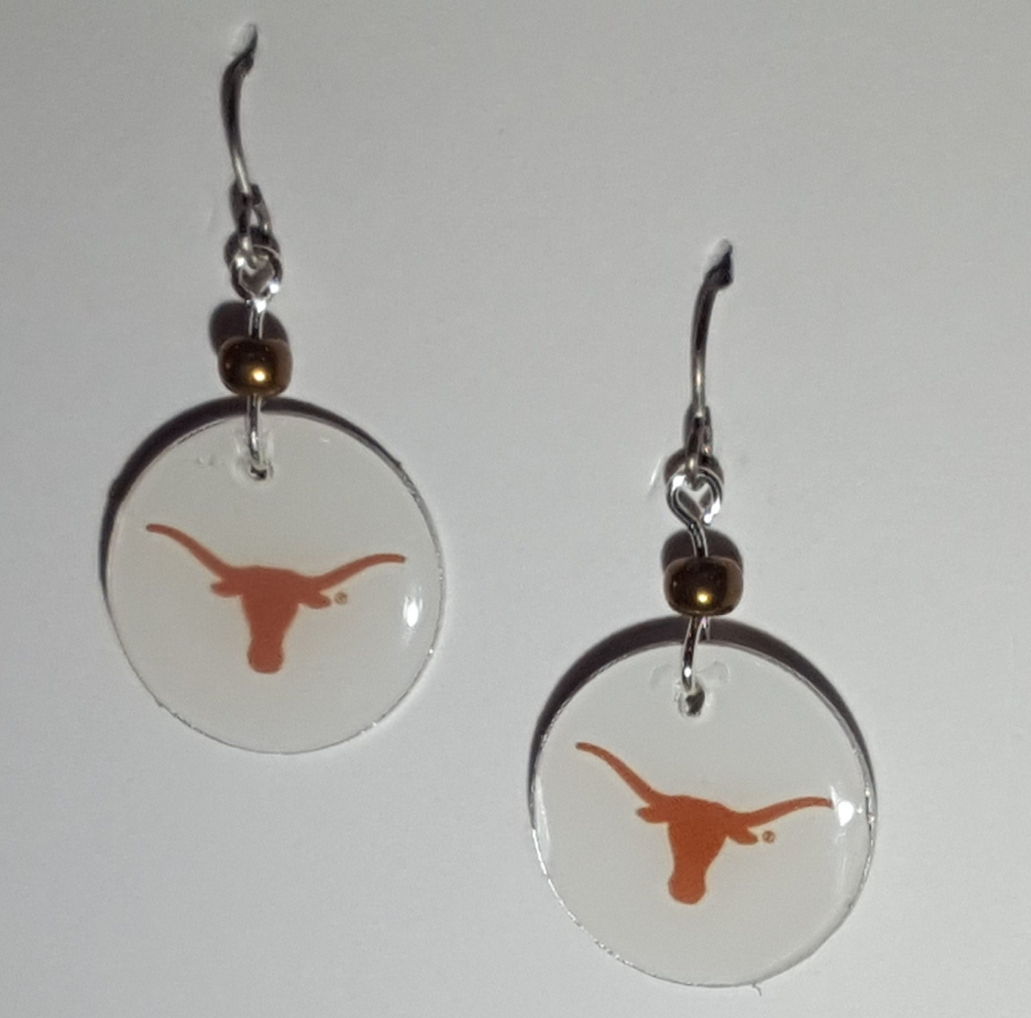 Texas Longhorns jewelry Texas Longhorns earrings Texas