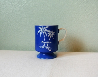 70s Nassau, Bahamas Pedestal Mug