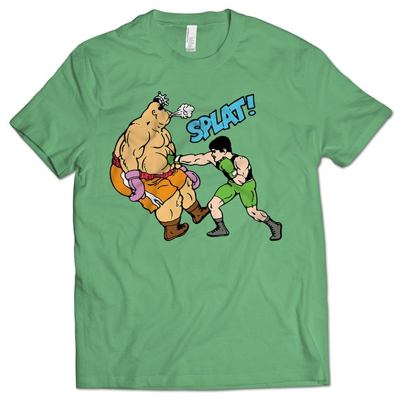 Punch-Out Little Mac vs. King Hippo Men's T-shirt