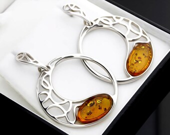 Honey Amber Earrings, Boho Earrings, Boho Bridal Earrings, Boho Earrings Women, Boho Earring Set, Boho Jewelry Cheap, Baltic Amber Boho