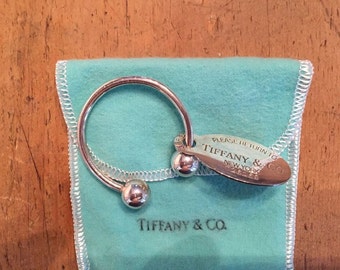 SALE: Amazing Return to Tiffany & Co. Sterling Silver Key Chain - New!
