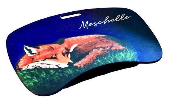 Fox Lap Desk With Pillow // Personalized // Cute // Adorable