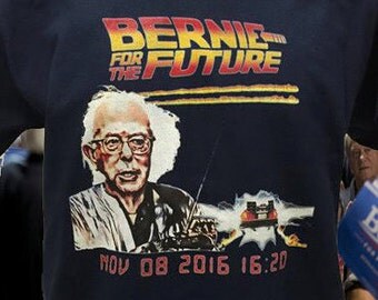 Back To The Future with Bernie Sanders T-shirt