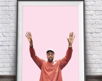 Kanye West Poster • I Feel Like Pablo Merch Kanye West Art Kanye 2020 Kanye Print Life of Pablo Art Yeezy Poster Yeezy Art Yeezus Poster