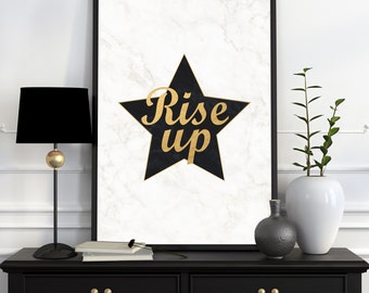 Rise Up Hamilton the Musical Inspirational Prints Hamilton Poster Broadway Musical Broadway Party Hamilton Art Hamilton Print Broadway Decor