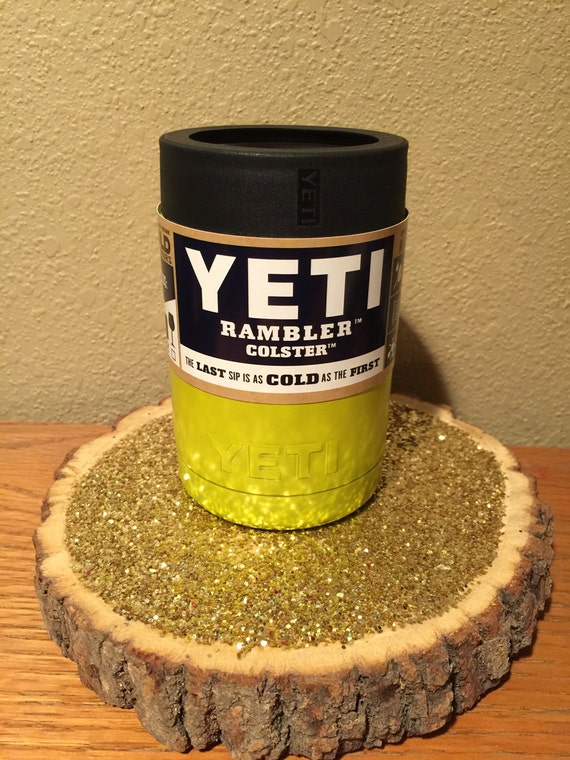 YETI YELLOW 12 oz mug Yeti Colster PERSONALIZED