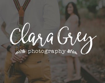 Logo Design, Photography Logo, Watermark Logo, Photography Watermark, Logo and Watermark, Premade Logo Design, Logo, Cursive Logo, Logo Set
