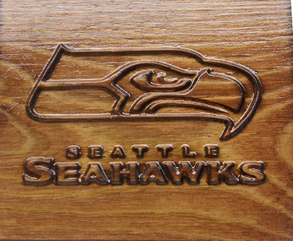 Personalized Seattle Seahawks Gift Box Engraved Birthday