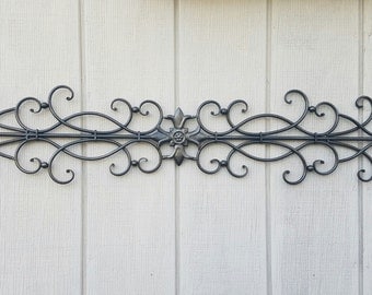 Wrought Iron Wall Art large metal wall art / large wrought iron wall decor / Wrought Iron Wall Art large metal wall art / large wrought iron wall decor /