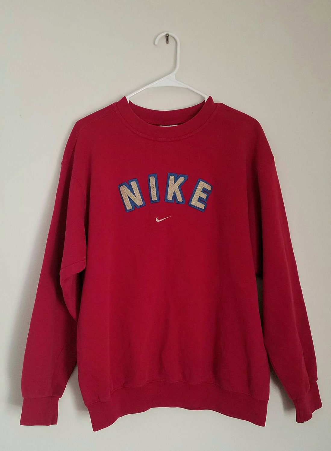 Vintage Nike Sweatshirt Spellout with Logo size Medium