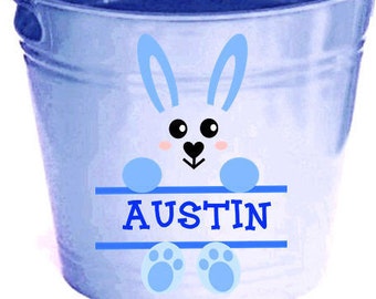 Easter Monogram SVG, Easter SVG, Split Monogram SVG, Easter Bunny svg, Silhouette File, Cricut File, Boy Svg Files, Cut Files, Clipart, Dxf