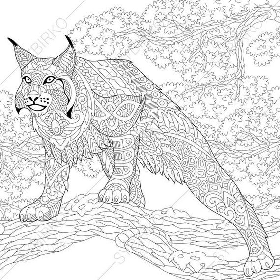 Download Wildcat Coloring Pages For Adults