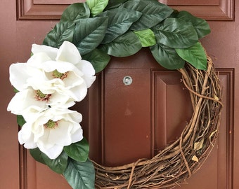 Magnolia Blossom wreath