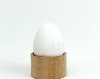 Flat Egg Shell Made Of Beech Wood - TheWoodManStore