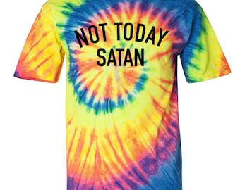 not today satan tee shirts