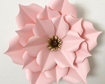 PDF Paper Flower Template DIGITAL Version with Base - Original Design by Annie Rose #5