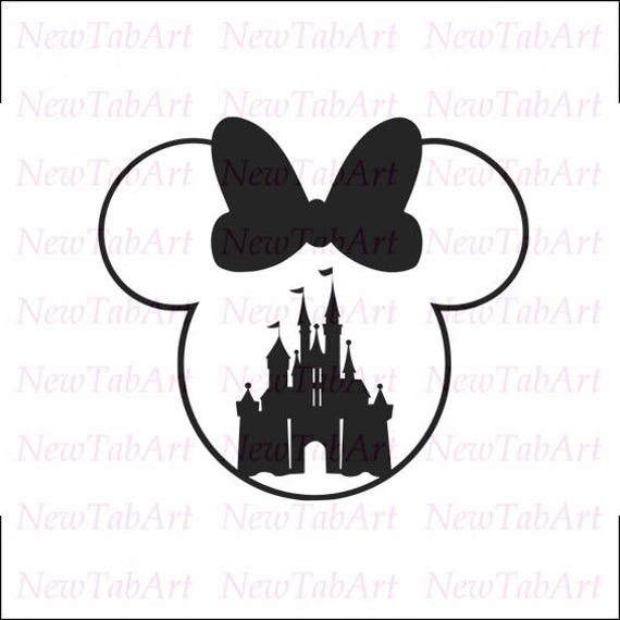 Download Disney svg Minnie Mouse svg disney castle svg minnie mouse