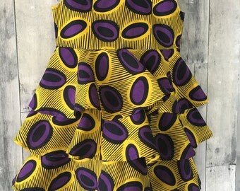 Items similar to Size 2T Pink 3 Tier Ruffle Dress/Jumper Ready to Ship on Etsy