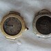 Vintage Art Deco Ladies Wristwatch Faces Case for Reuse Supply Assemblage Non Functioning