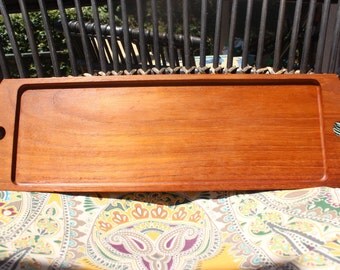 Laurids Lonborg Teak Tray - Danish Modern Denmark - Mid Century Modern MCM