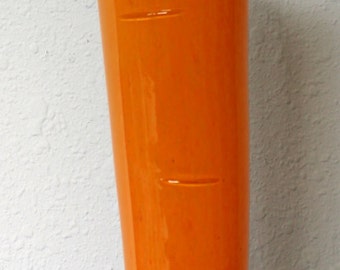 Hand Blown Glass Art Garden Art carrot Oneil 7292 Sculpture