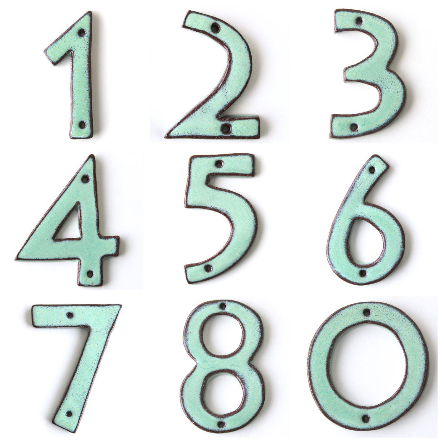 modern house numbers