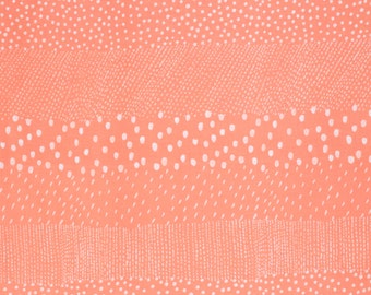Kokka Japanese fabric cotton linen sheeting - Pikku Saari by Eri Shimatsuka - 1/2 YD