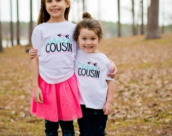 Cousin Shirts - Matching Cousin Shirts - Big Cousin Shirt - Cousin Announcement Shirt - Promoted to Cousin - Gift for Cousin - Birthday Gift