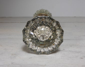 Antique Glass Doorknobs with Stem - Architectural Salvage