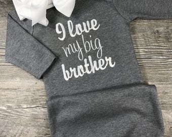 Baby Girl Coming Home Outfit, Bow Headband Monogrammed, Personalized, Newborn Coming Home, Gown, Baby Shower Gift, Custom, Hospital Pictures