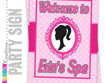 Barbie sign | Etsy