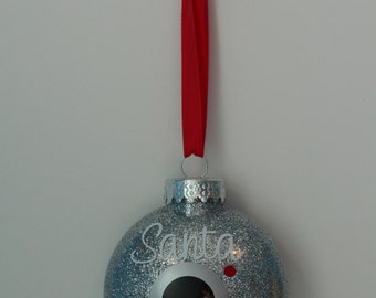 Santa Camera Christmas Tree Ornament