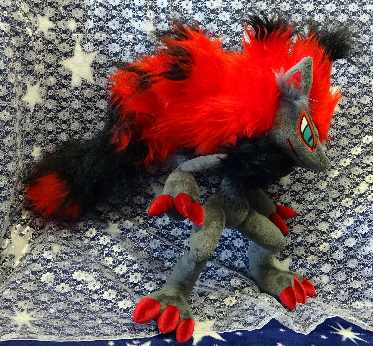 shiny zoroark plush