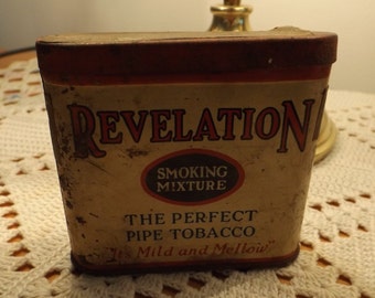 Vintage Revelation Pipe Tobacco Tin