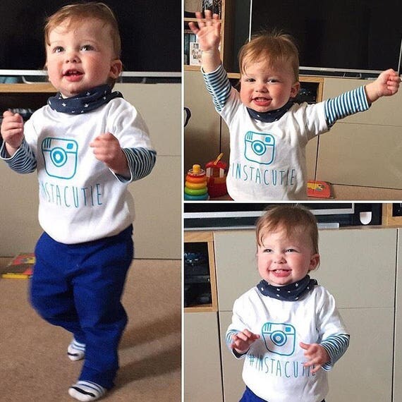 Instagram Hashtag Kids/Baby TShirt Funny TShirts Baby Boy