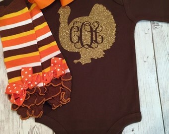 Baby first thanksgiving outfit | Etsy