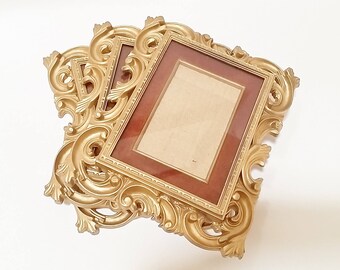 5x7 Picture Frame, Gold Frame 5x7, Picture Frame, Vintage Picture Frames