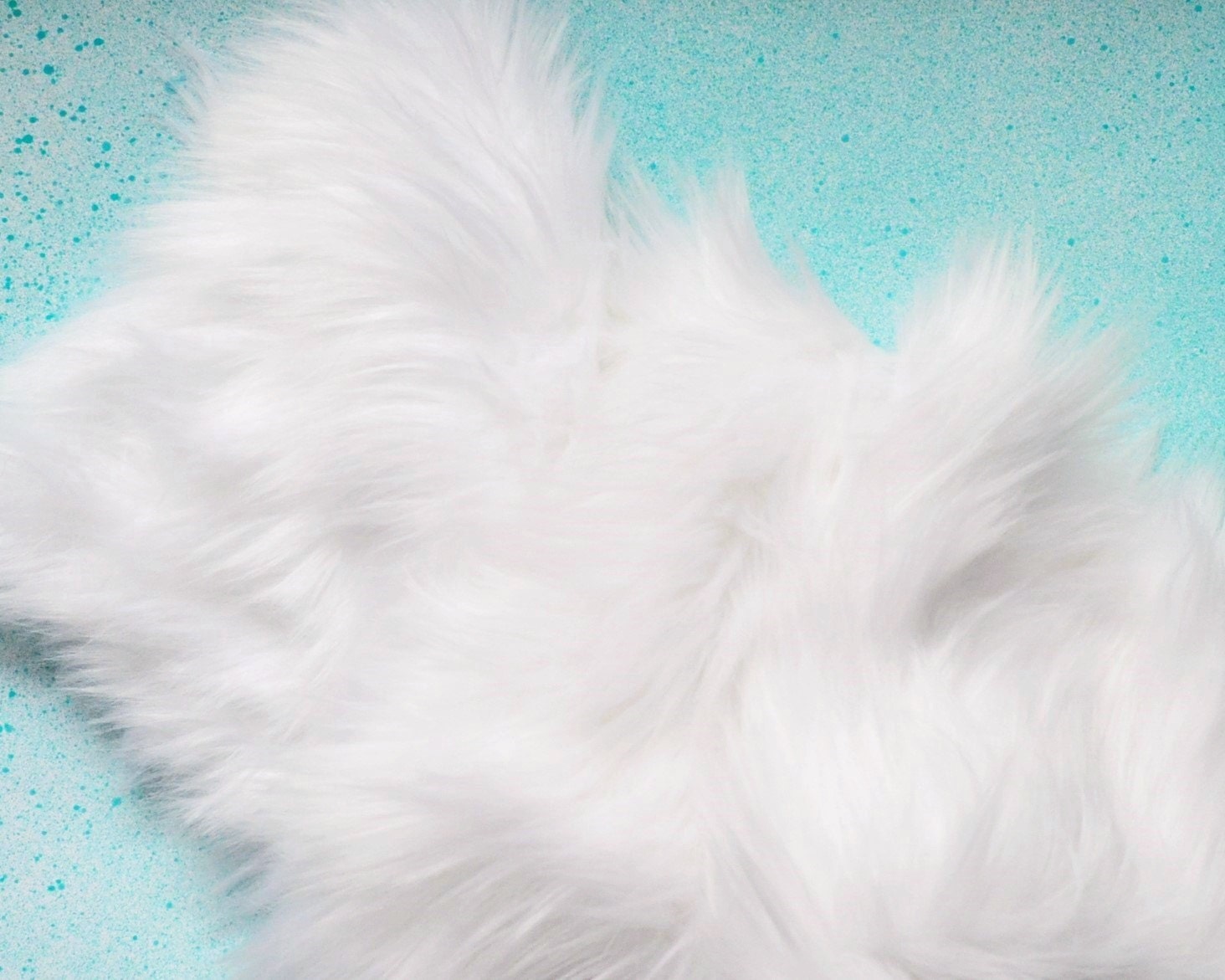 White Fur Fabric Craft Size White Craft Fur White Fursuit