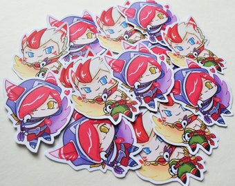 League of Legends- Rakan and Xayah Sticker Set