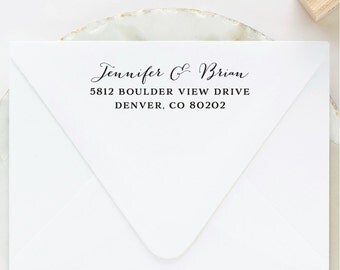 Address Stamp, Self Inking Address Stamp, Custom Stamp, Personalized Stamp, Wedding Stamp, Return Address Stamp, Custom Address Stamp