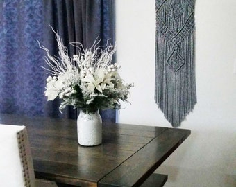 Macrame Wall Hanging - Gray