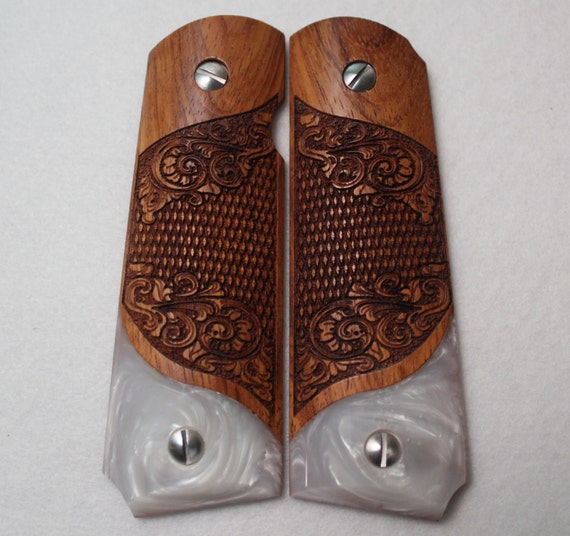 1911 Pistol Grips Full Size And Commander Solid Exotic 2301