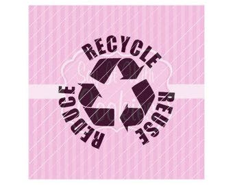 Recycle stencil | Etsy