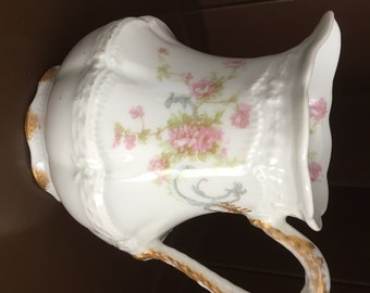 HAVILAND LIMOGES FRANCE, Creamer Pitcher, Vintage, circa: 1889-1931